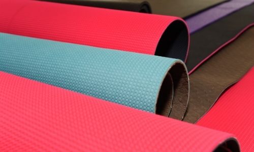Yoga mat materials