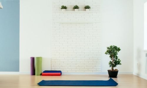 Home Yoga Room Size